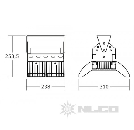 Светильник NLCO OSF160-37