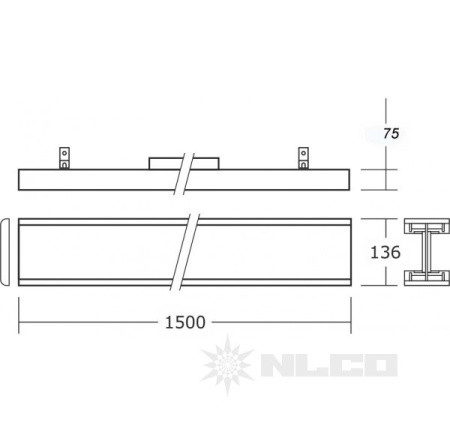 Светильник NLCO THM70-15-LINE